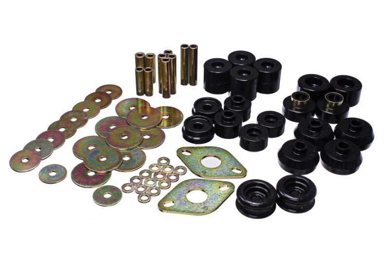Energy Suspension 96-99 Toyota 4Runner 2WD/4WD Black Body Mount Bushing Set - awdtuningtx