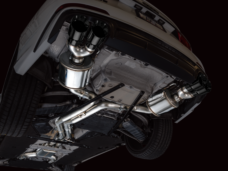 AWE Tuning 19-23 Audi C8 S6/S7 2.9T V6 AWD Touring Edition Exhaust - Diamond Black Tips - awdtuningtx