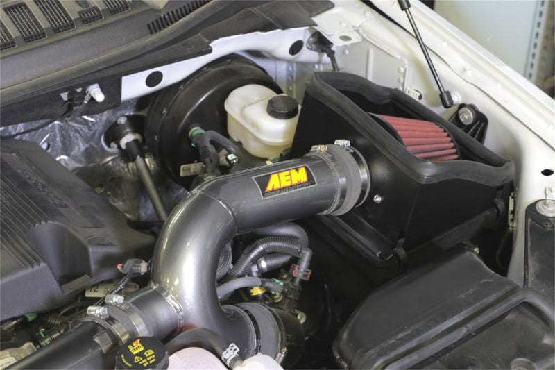 AEM 17-18 Ford F-150 3.5L V6 F/I Gunmetal Gray Cold Air Intake - awdtuningtx
