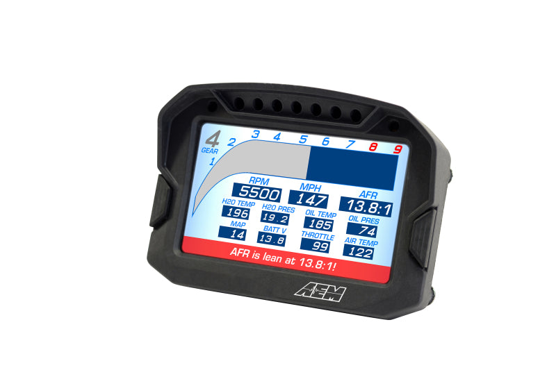 AEM CD-5G Carbon Digital Dash Display w/ Interal 10Hz GPS & Antenna - awdtuningtx