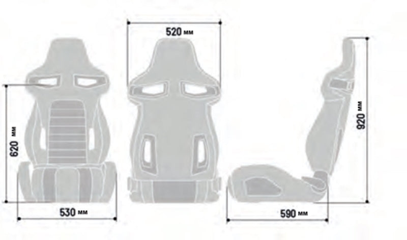 Sparco Seat R333 2021 Black - awdtuningtx