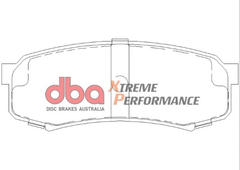 DBA 03-09 Toyota 4Runner XP650 Rear Brake Pads - awdtuningtx