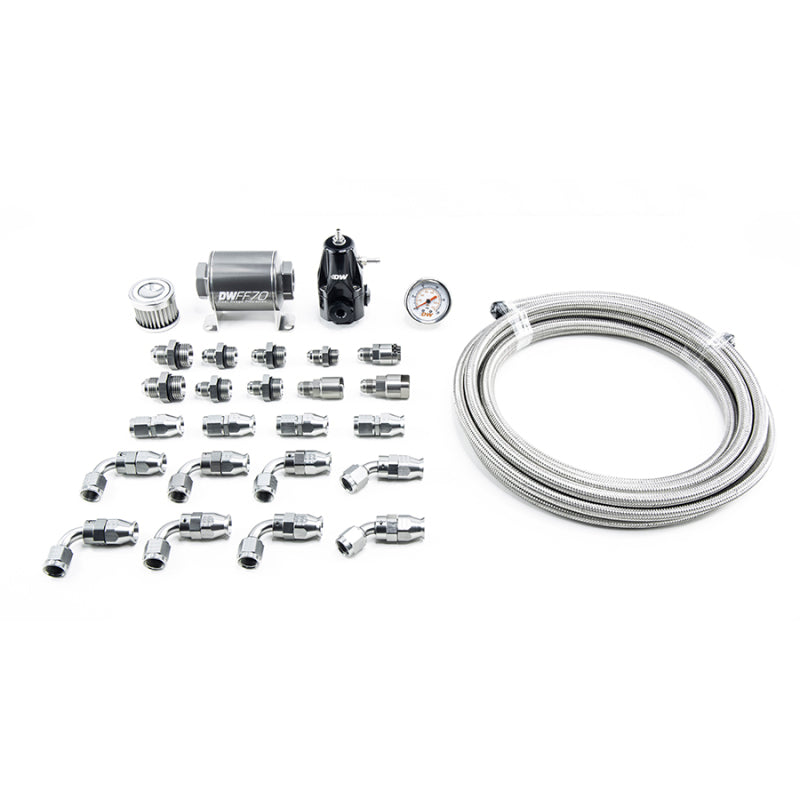 DeatschWerks 10-15 Chevy Camaro X2 Series Pump Module -6AN CPE Plumbing Kit - awdtuningtx
