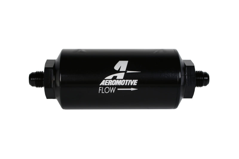 Aeromotive In-Line Filter - (AN-06 Male) 100 Micron Stainless Steel Element - awdtuningtx