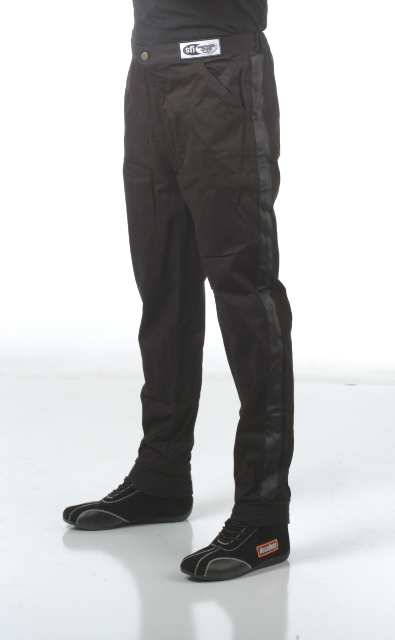 RaceQuip Black SFI-1 1-L Pants 2XL - awdtuningtx
