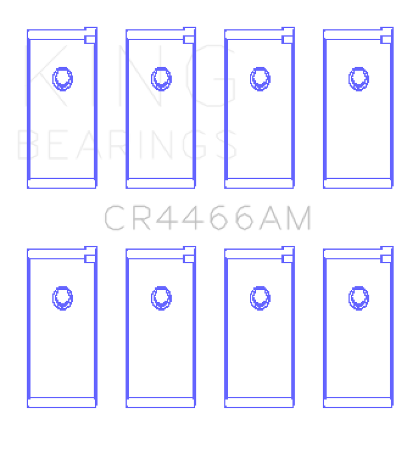 King Mitsubishi 4G52 Connecting Rod Bearing Set - awdtuningtx