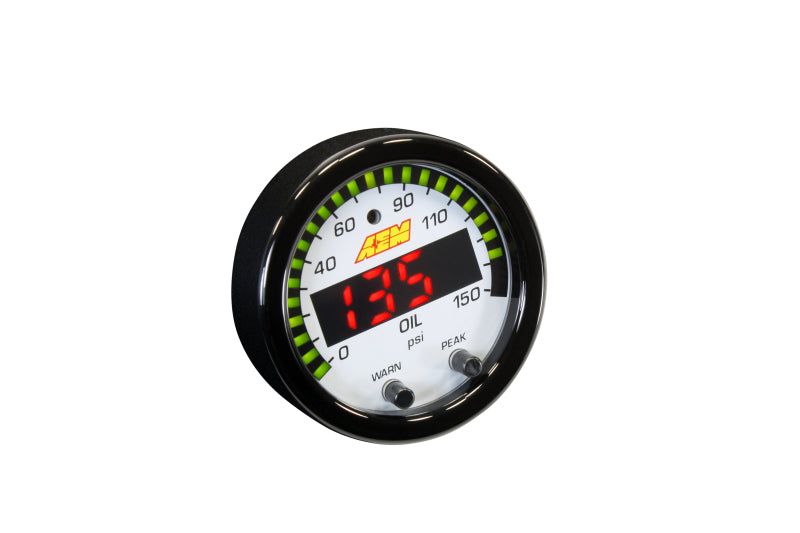 AEM X-Series 0-150 Oil Pressure Gauge Kit - awdtuningtx