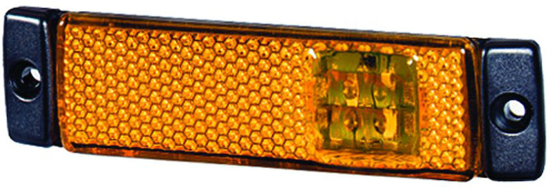 Hella 8645 Series 12V Amber Side Marker Lamp - awdtuningtx