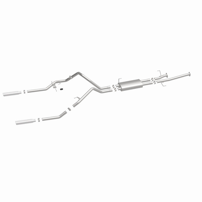 MagnaFlow 14 Toyota Tundra V8 4.6L/5.7L Stainless Cat Back Exhaust Dual Split Rear Exit - awdtuningtx