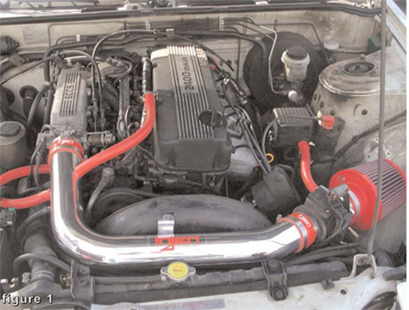 Injen 89-90 Nissan 240SX L4 2.4L Black IS Short Ram Cold Air Intake - awdtuningtx