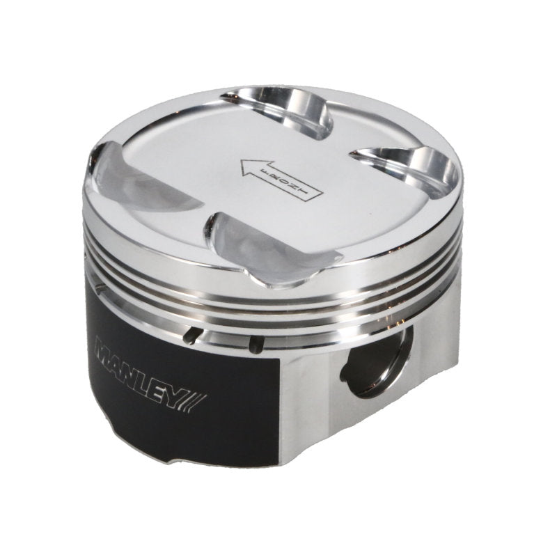 Manley 93-98 Toyota Supra Turbo (2JZGTE) 86.5mm +.5mm Oversized Bore 8.5:1 Dish Piston Set with Ring - awdtuningtx