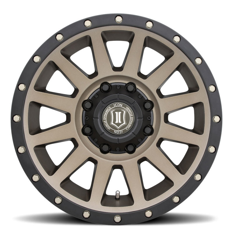Icon Alloys Compression HD Bronze - 18x9/8x180/12mm/ 5 1/2 in - awdtuningtx