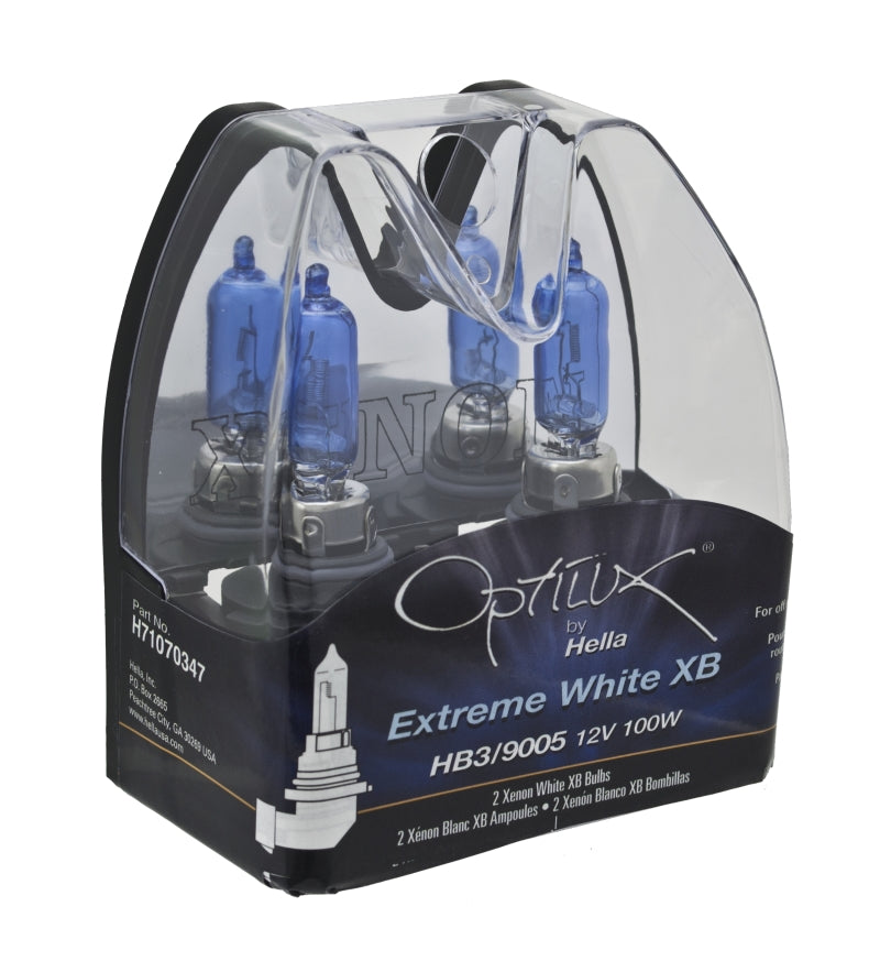 Hella HB3 9005 12V 100W Xenon White XB Bulb (Pair) - awdtuningtx