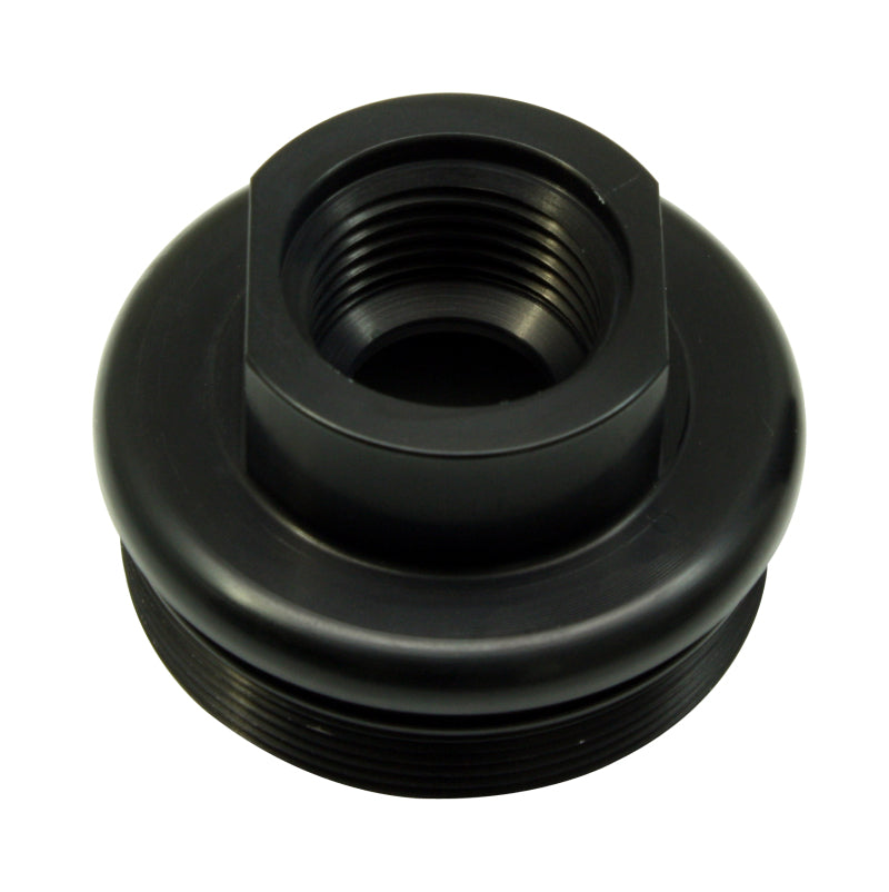 AEM Universal High Flow -10 AN Inline Black Fuel Filter - awdtuningtx