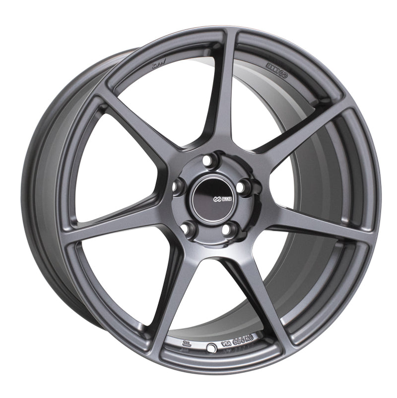 Enkei TFR 18x8.5 5x114.3 38mm Offset 72.6 Bore Diameter Matte Gunmetal Wheel - awdtuningtx