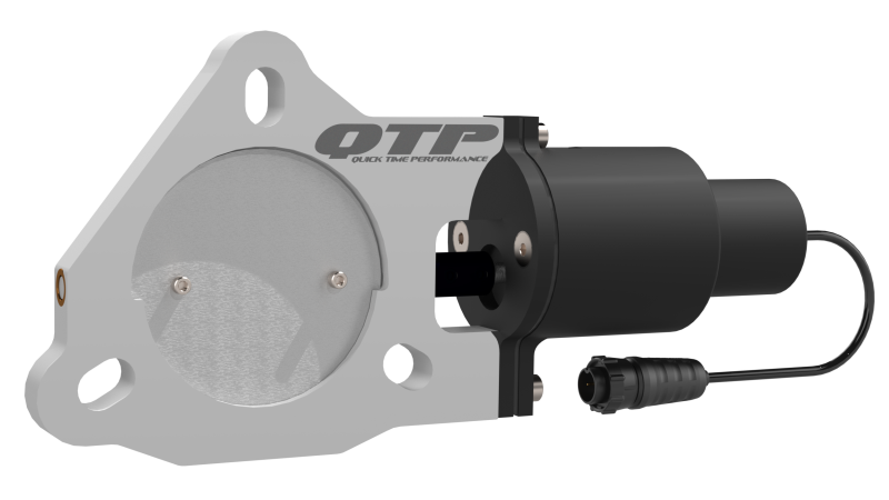 QTP 3in Bolt-On QTEC Electric Cutout Valve - Single - awdtuningtx