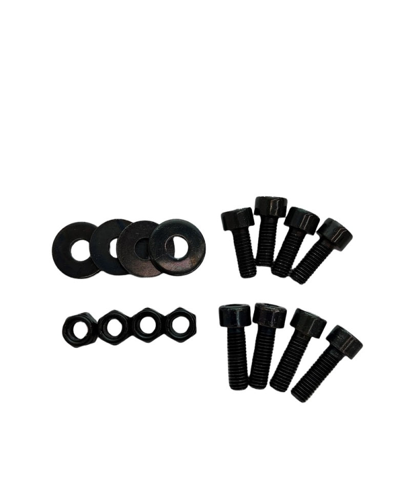 Sparco Seat Hardware Spacer Kit Bottom Mount - Black Zinc - awdtuningtx
