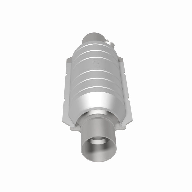MagnaFlow Conv Univ 2.25in Inlet/Outlet Center/Center Round 11in Body L x 5.125in W x 15in Overall L - awdtuningtx