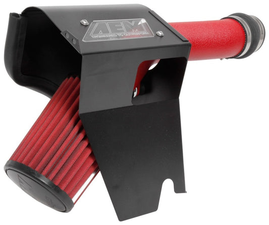 AEM 2018 Subaru WRX STI 2.5L H4 F/I Cold Air Intake System - Wrinkle Red - awdtuningtx