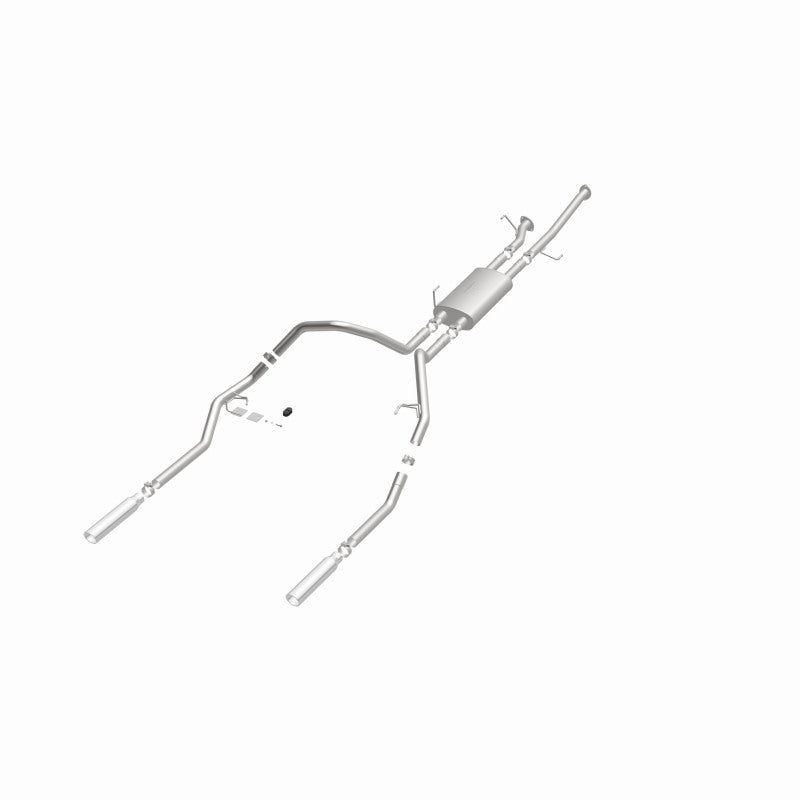 MagnaFlow 14 Toyota Tundra V8 4.6L/5.7L Stainless Cat Back Exhaust Dual Split Rear Exit - awdtuningtx