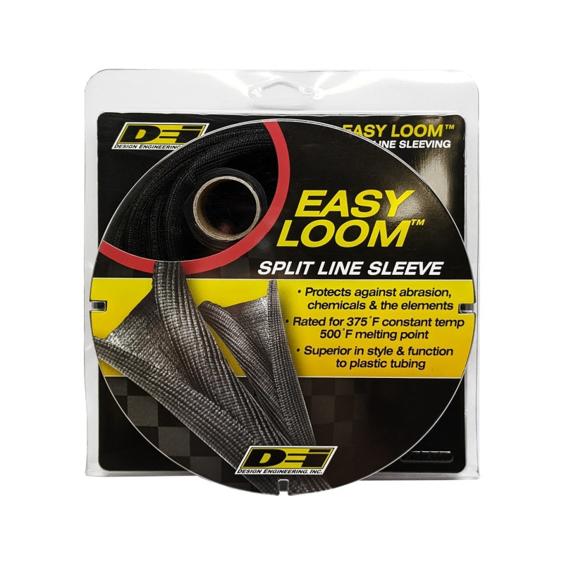 DEI Split Wire Sleeve Easy Loom 5mm-3/16in x 20 Black - awdtuningtx