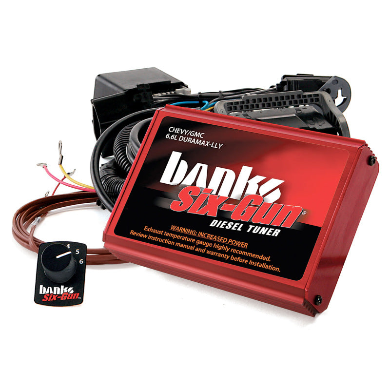 Banks Power 04-05 Chevy 6.6L LLY Six-Gun Diesel Tuner w/ Switch - awdtuningtx