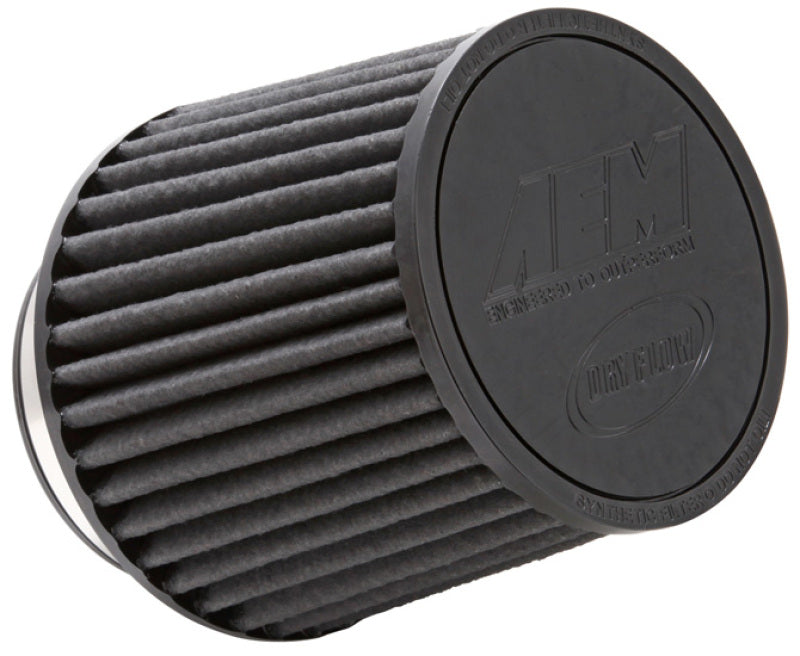 AEM Dryflow Conical Air Filter 6in Base OD x 3.5in Flange ID x 5.25in Height - awdtuningtx