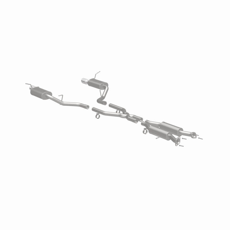 MagnaFlow 11-12 Dodge Durango V8 5.7L Dual Split Rear Exit Stainless Cat Back Performance Exhaust - awdtuningtx