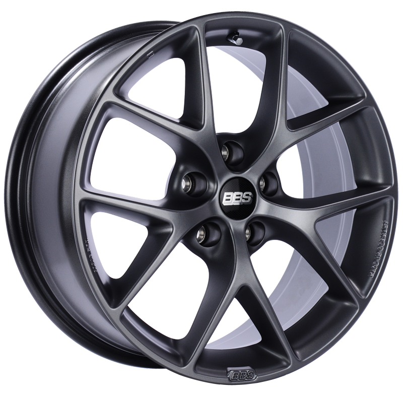 BBS SR 18x8 5x112 ET35 Satin Grey Wheel -82mm PFS/Clip Required - awdtuningtx