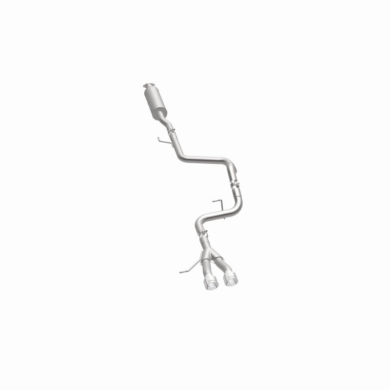 MagnaFlow 13 Hyundai Veloster 1.6L Turbo Dual Center Rear Exit Stainless Cat Back Perf Exhaust - awdtuningtx