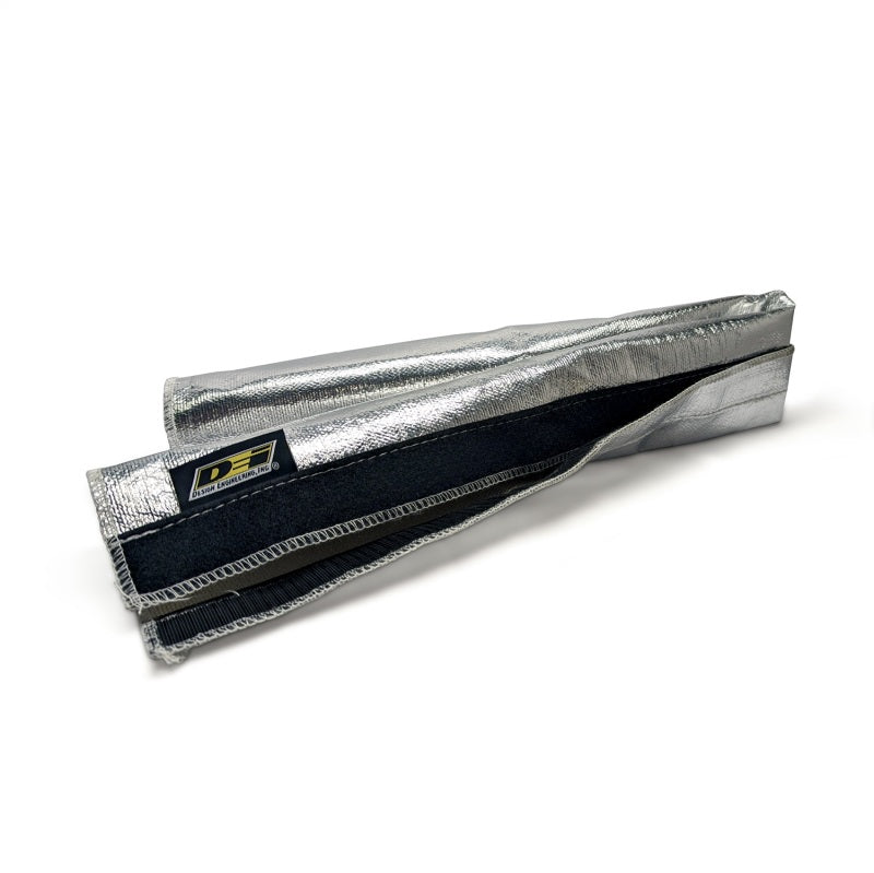 DEI Heat Shroud 2-1/2in x 3ft - Aluminized Sleeving-Hook and Loop Edge - awdtuningtx