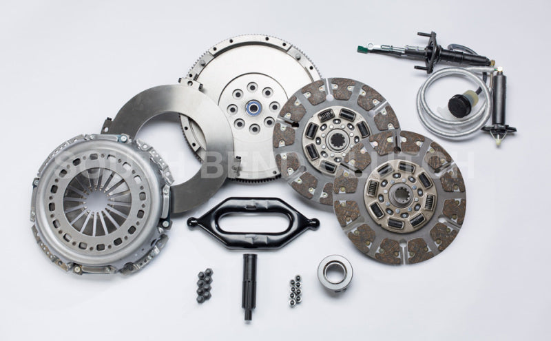 South Bend Clutch 2005.5-2017 Dodge 5.9/6.7L Diesel G56 Street Dual Disc Clutch Kit Organic - awdtuningtx
