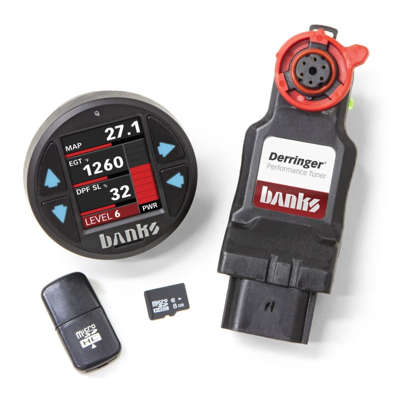 Banks Power 17-19 GM 2500 6.6L L5P Derringer Tuner (Gen 2) w/ 1.8in iDash DataMonster - awdtuningtx