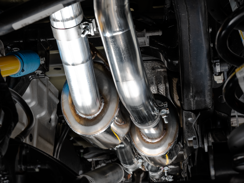 AWE Tuning 2021 RAM 1500 TRX 0FG Cat-Back Exhaust - Diamond Black Tips - awdtuningtx