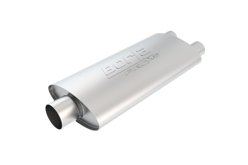 Borla 3in Inlet/Dual 2.25in Outlet Center/Dual Oval ProXS Muffler - awdtuningtx