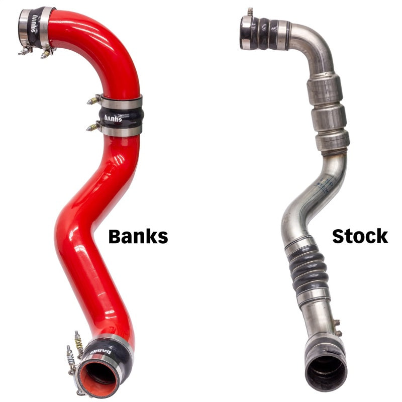Banks Power 17-19 Chevy/GMC 2500HD/3500HD Diesel 6.6L Boost Tube Upgrade Kit - Red - awdtuningtx