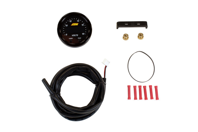 AEM X-Series 8-18V Volt Gauge - awdtuningtx