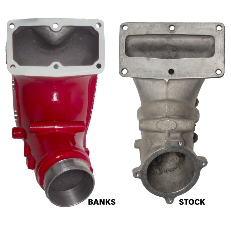 Banks Power 07.5-17 Ram 2500/3500 6.7L Diesel Monster-Ram Intake System w/ Fuel Line 3.5in Red - awdtuningtx
