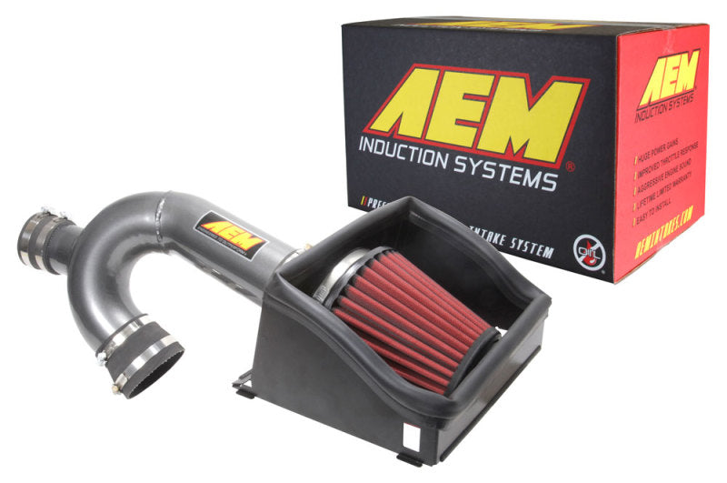 AEM 17-18 Ford F-150 3.5L V6 F/I Gunmetal Gray Cold Air Intake - awdtuningtx