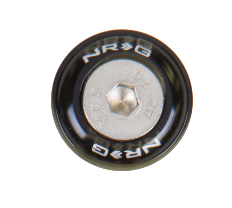 NRG Fender Washer Kit w/Rivets For Metal (Black) - Set of 10 - awdtuningtx