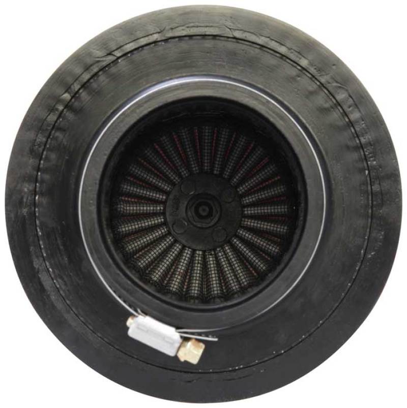 AEM DryFlow Air Filter - Round Tapered 5in Top OD x 6 Base OD x 5.563in H x 3in Flange ID - awdtuningtx