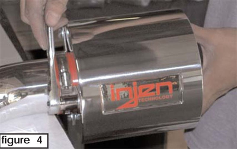 Injen Aluminum Air Filter Heat Shield Universal Fits 2.50 2.75 3.00 Polished - awdtuningtx