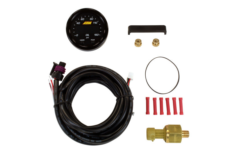 AEM X-Series 0-150 Oil Pressure Gauge Kit - awdtuningtx