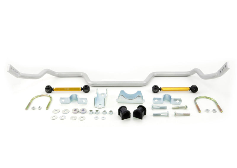 Whiteline 05+ Ford Mustang Coupe 8 cyl (Inc Shelby GT / GT500) Rear 27mm Heavy Duty Adj Swaybar - awdtuningtx