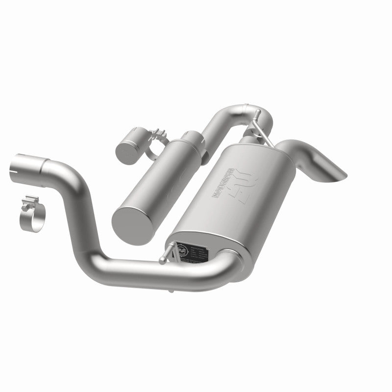 MagnaFlow 18-23 Jeep Wrangler JL 2.0L/3.6L Overland Series Axle-Back Exhaust - awdtuningtx