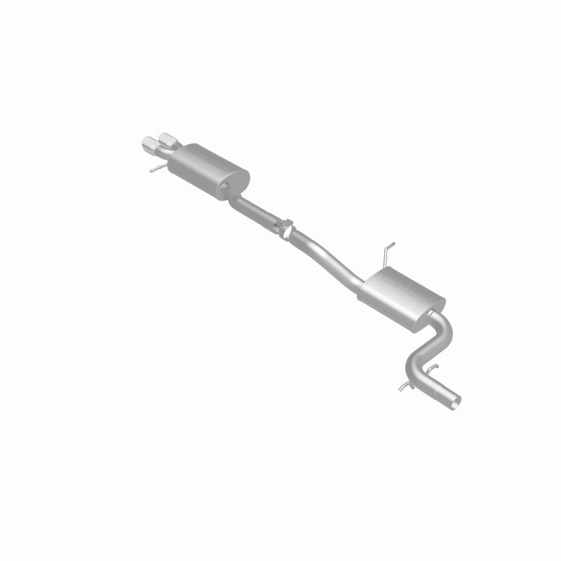MagnaFlow 12 VW Jetta 2.0L Turbocharged Dual Straight D/S Rear Exit Stainless Cat Back Perf Exhaust - awdtuningtx