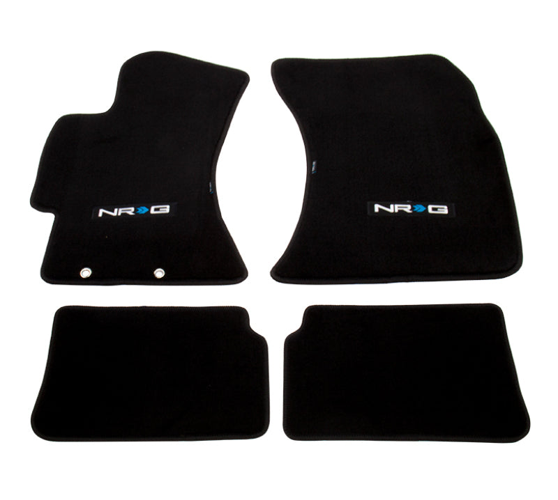 NRG Floor Mats - 2009-2011 Subaru Impreza WRX/STi (NRG Logo) - 4pc. - awdtuningtx