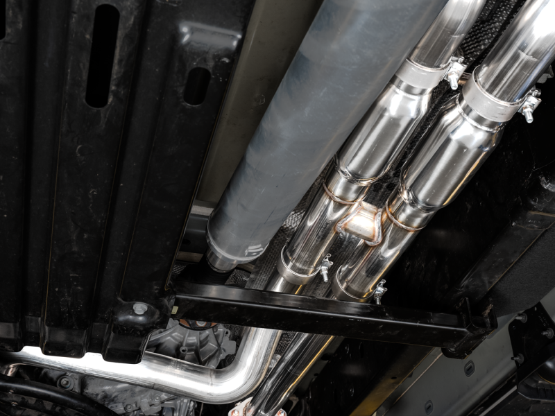 AWE Tuning 2021 RAM 1500 TRX 0FG Cat-Back Exhaust - Diamond Black Tips - awdtuningtx