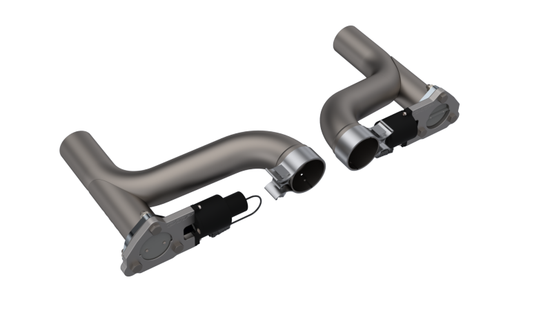 QTP 10-15 Chevrolet Camaro SS 6.2L 2.5in 304SS Aggressor Cutout Dual Mid Pipes - awdtuningtx