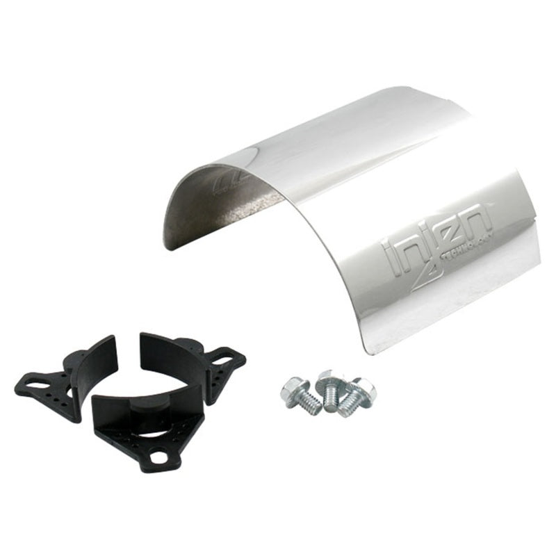 Injen Aluminum Air Filter Heat Shield Universal Fits 2.50 2.75 3.00 Polished - awdtuningtx